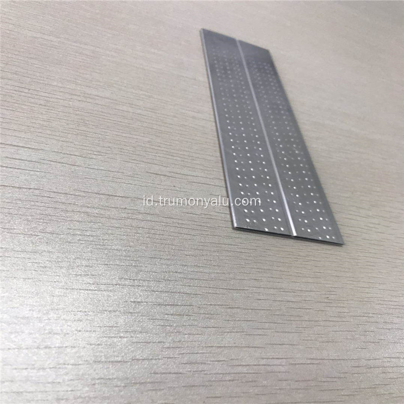 4343 3003 Penukar Panas Tabung Dimple Aluminium Ekstrusi