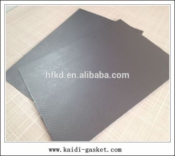 Reinforced expanded graphite sheets