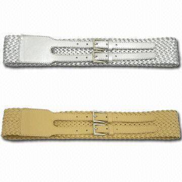 Plaited PU Belts, Made of PU