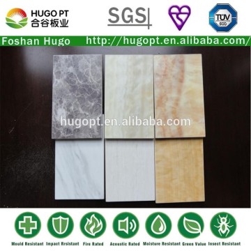 Moistureproof UV Marbel Calcium Silicate Board For Washroom