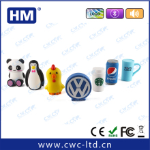 Custom PVC Bluetooth Speaker Unique Design Promotional Gift Mini Speaker With Gift Package