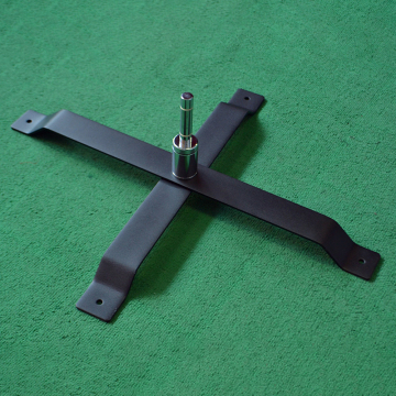 FEAMONT High Quality Outdoor Iron Cross Beach Flag Base