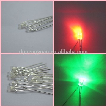 rg 3mm bicolor led diodes competive price