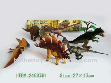 Plastic Dinosaur Toy Model, Plastic Animals Set