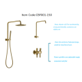 Brushed Gold Shower Column Set