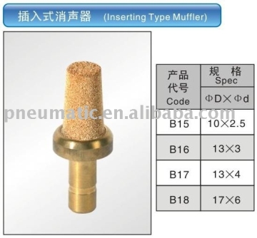 Inserting Type Muffler