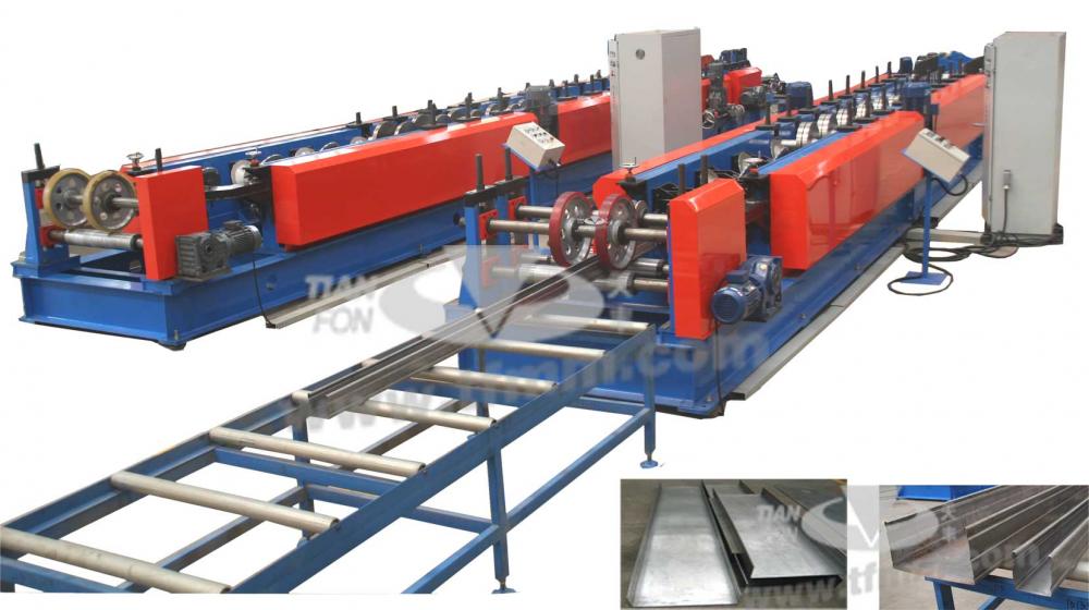 Door Frame Roll Forming Line Heavy Duty