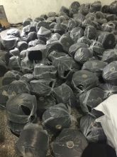 Ne8s/1 dyed black color 65/35 pc or cvc yarn blended yarn for weaving