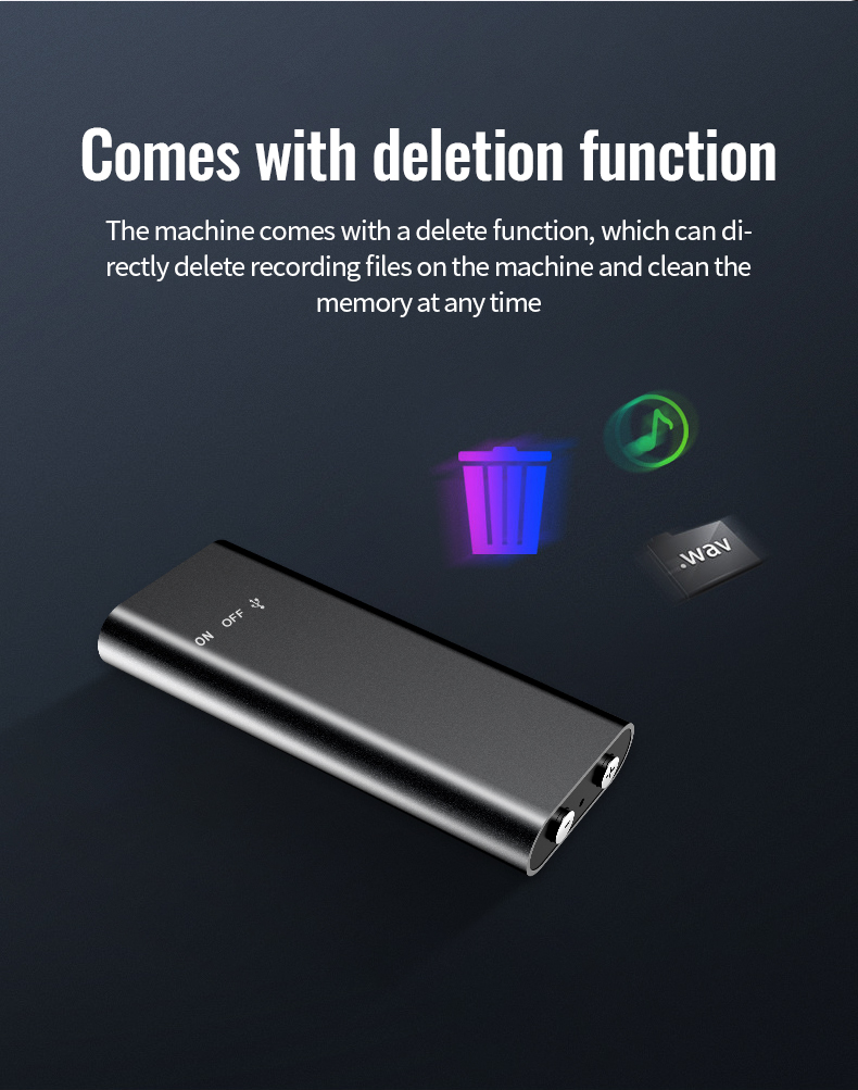 High Quality Q2 Portable And Durable recorder Dictaphone Digital Recorder Small Voice Recorder magndigital voice recording key