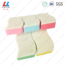 Abosorbent massaging sponge scouring cleaning