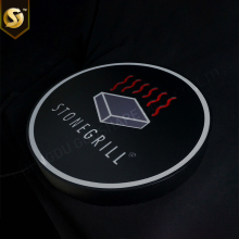 Outdoor Custom Circular Metal Light Box