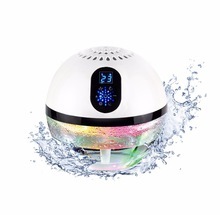 China Funglan portable indoor air cleaner led globe water air purifier