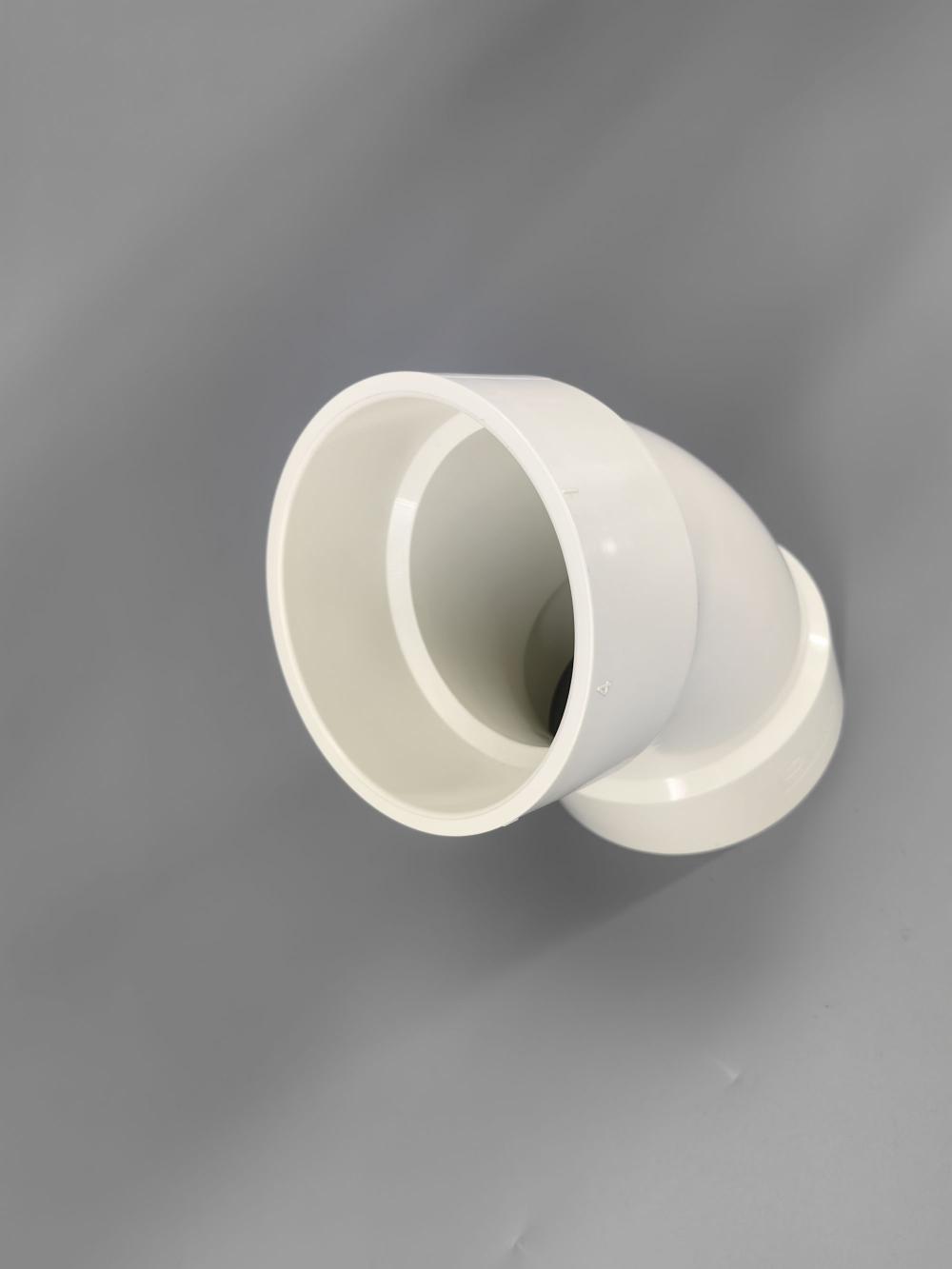 PVC pipe fittings 4 inch 45°ELBOW HXH