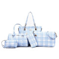 แฟชั่น 4pcs lattice ชุด Lady Hand Bag