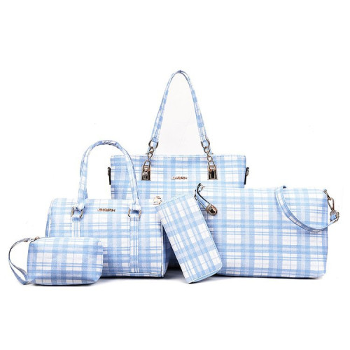 Fashion 4pcs lattice set lady Hand Bag