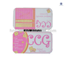 Custom Printed Sock Paper Hangtag