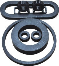 Nanocrystalline current inductor iron core