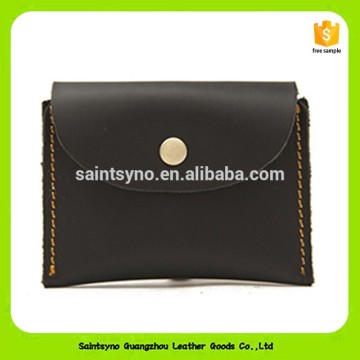 High quality top grain cowhide leather coin purse 16090