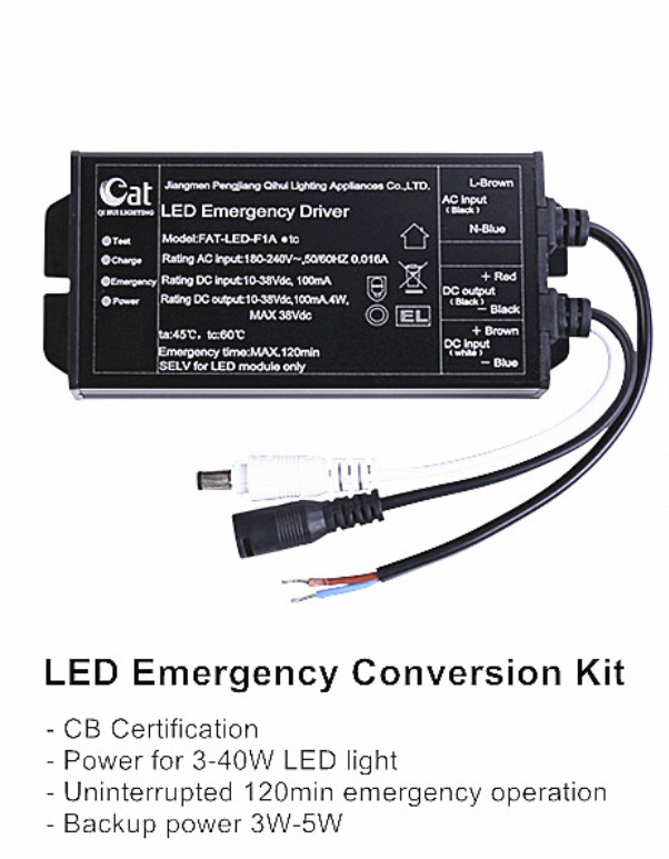 CB LED noodback-upbatterijpakket