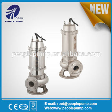 tough build WQP stainless steel 304 submersible sewage water pump