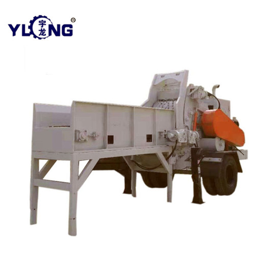 เศษไม้ Wood Logs Chipper Shredder Machine