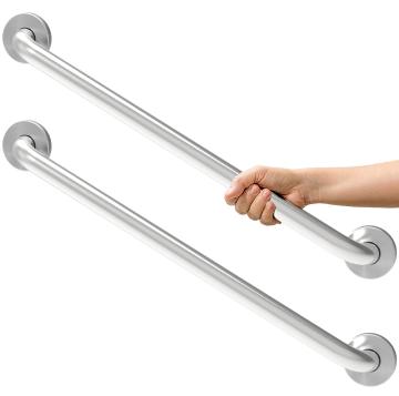 24 Inch Brushed Nickel Bath Safety Grab Bar - Stainless Steel