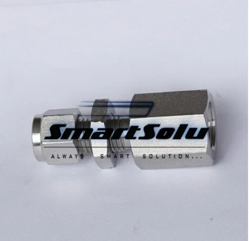 Bulkhead Female Compression Tube Fitting, Swagelok Bulkhead Fitting