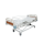 Three function medical bed with universal wheels