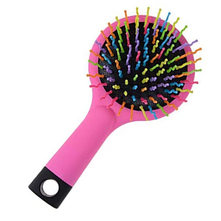 Double Side Mini Plastic Professional Hair Brush