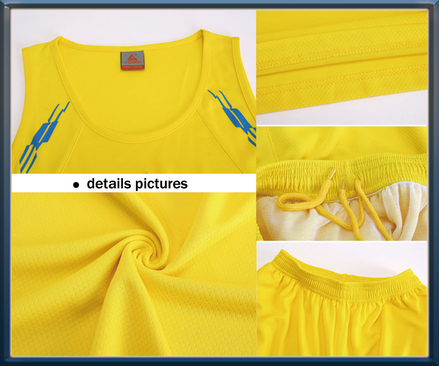 wholesale custom track and field basketball jersey tracksuit running shirt