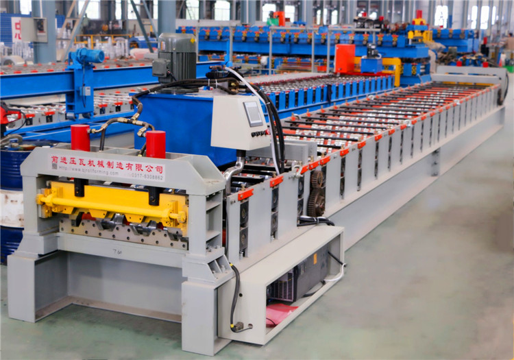 688 Floor Deck Roll Forming Machine Floor Tile Material Making Machinery Price