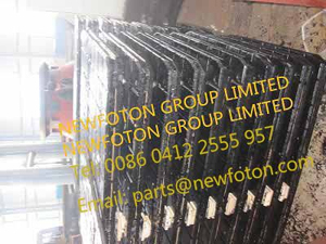 Wear plate of crusher