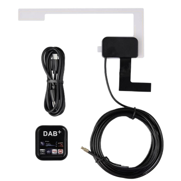 Universal Car DAB Digital Radio Adapter with Bluetooth Music Streaming