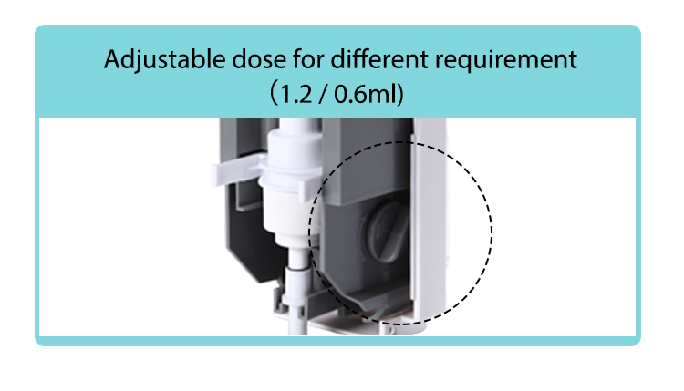 Abs Plastic Foam Soap Dispenser Valve F1408