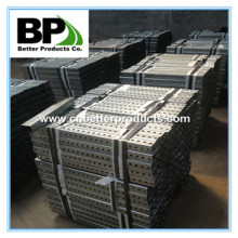 square galvanized square sign post