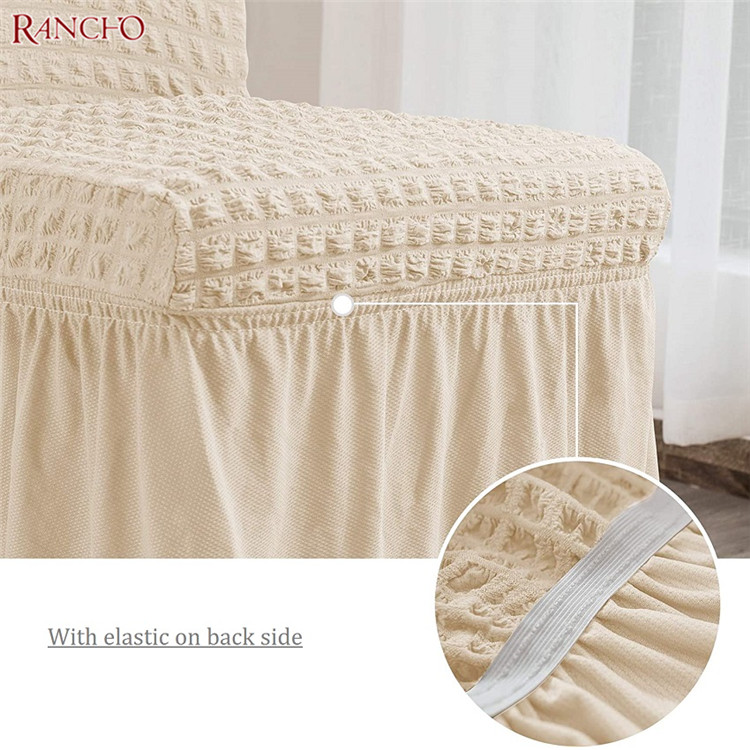 Jacquard Spandex wedding chair cover high stretch chair cover banquet party chiavari chair covers for weddings