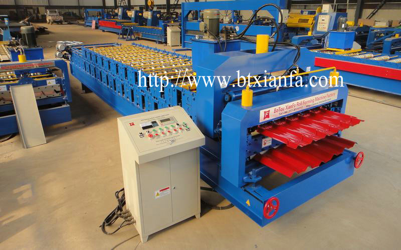 Tile Roof Making Machine (3)