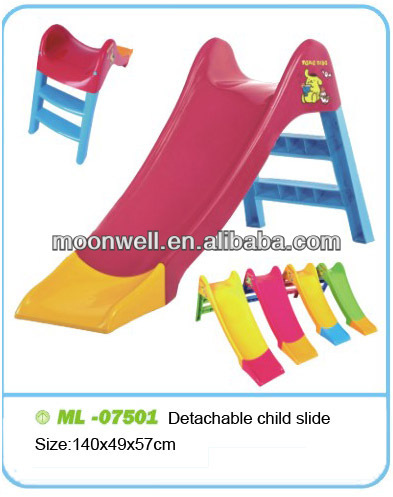 Plastic kids slide