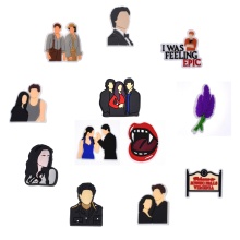Wholesale Soft PVC Shoe Decorations & Vampire Diaries Styled Charms
