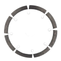 Populer 4-30 Inch Circular Brazing Diamond Saw blade untuk batu dan granit