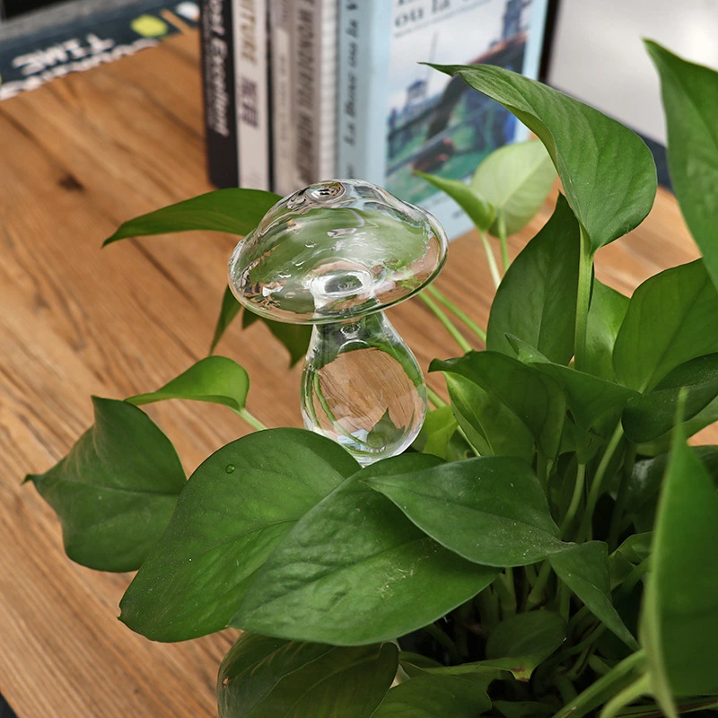 Plant Self Watering Globe Plants Water Bulbs Bird Shape Clear Glass Watering Device