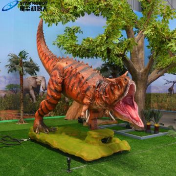 6M Outdoor Moving Real Live Animatronic Carnotaurus
