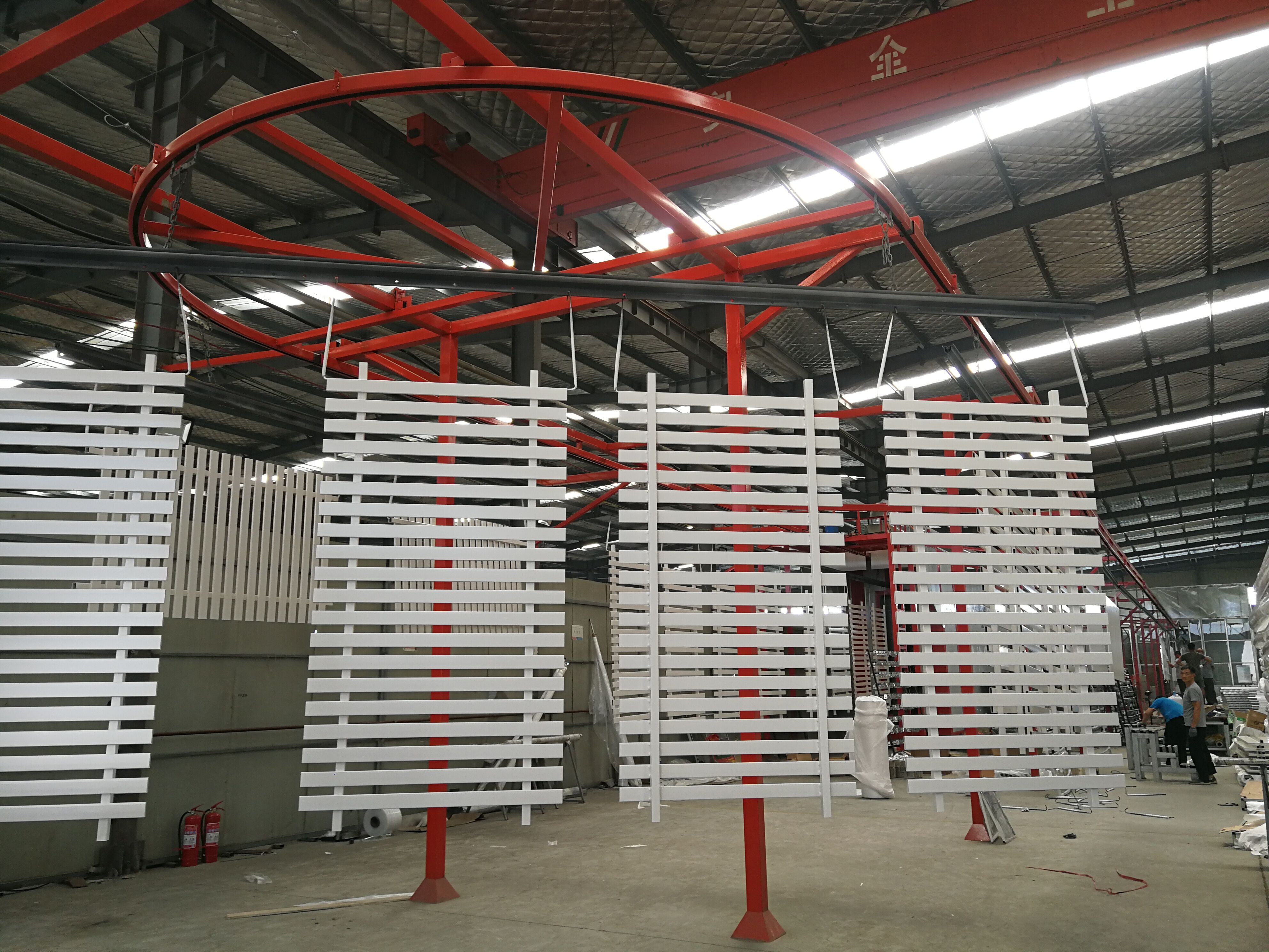 Aluminum Vertical Slat Metal Fence for Residential or Commerical usage