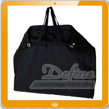 Black Travel Breathable Suit Cover Carrier Bag