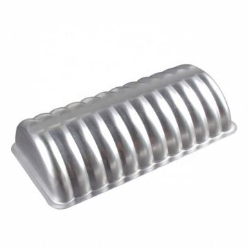 Scandinavian Anodized Aluminum Almond Cake Pan - Rehrucken Loaf Bread Pan