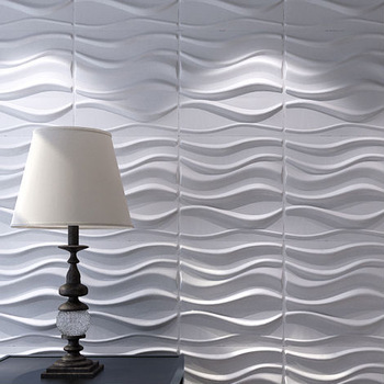 Popular design 3d decorative wall panel gypsum