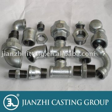 malleable cast iron pipe fittings