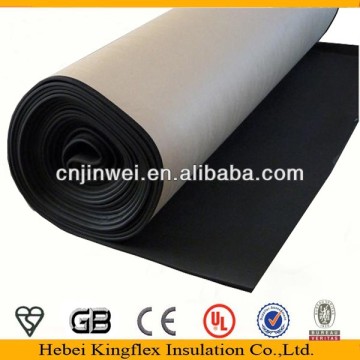 special price! Soft black foam rubber insulation product,self adhensive