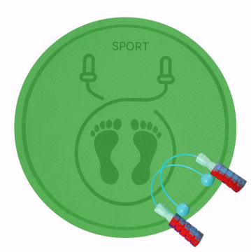 Non-Slip Soundproof Soft TPE Jump Rope Mat