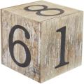 Wooden Perpetual Date Desk Calendar Blocks
